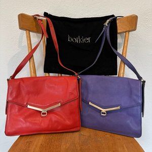 Botkier Valentina Flat Crossbody leather handbag (with one dust bag)